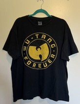 FEA Merchandising Mens T Shirt Size XXL Wu Tang Forever Black Yellow Gra... - $19.80