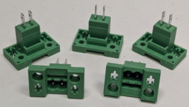 Lot of 5 NEW  0707109 Terminal Block Header 2 Position Male Pin DFK-MSTB... - $15.83