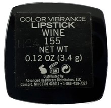 Nuance Salma Hayek Color Vibrance Lipstick #155 WINE (New/Sealed) Discon... - $19.77