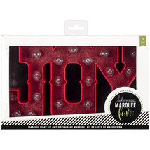 Marquee Love Collection Christmas Marquee Kit Plastic Joy - $53.35