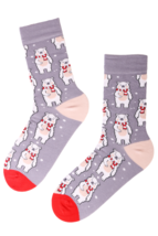 Best Sock Drawer Christmas Bear Cotton Socks With Bears - £7.84 GBP