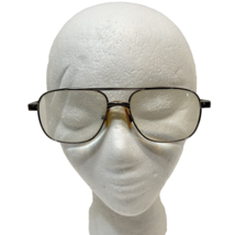 Vintage D8 Classics Carlo Frame Pewter 55 17 Large Round Eyeglasses Frame - £12.05 GBP