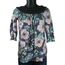 Meadow Rue for Anthropologie Floral Print Top - Small - £6.31 GBP