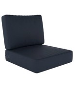 Sunbrella Canvas Navy Deep Seating Seat/Back Cushion  - $234.47 CAD