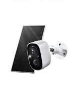 Solar-Powered Security Camera WiFi Night Vision,No Monthly fees, 2 Way T... - $24.74