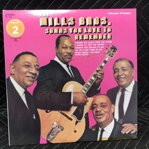 Mills Brothers Songs You Love To Remember Album Vinyl Record LP H1 - £3.10 GBP