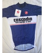 Full zip Castelli bike Cycling Bicycle Jersey  mens S NW Cascadia Super G - $67.87 CAD