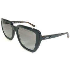 Coach Sunglasses HC8217 L1654 548711 Black Brown Tortoise Frames w Gray Lenses - £52.31 GBP