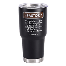 30 Oz Stainless Steel Pastor Appreciation Tumbler - £22.33 GBP