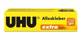 Uhu Alleskleber Extra Gel Glue -Made In Germany-NO Dripping Free Us Shipping - £8.53 GBP