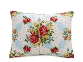 2-Pioneer Woman ~ VINTAGE FLORAL ~ Pintuck ~ King Size Pillow Sham Set ~ 20 x 36 - £26.75 GBP