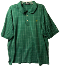 $9.99 Masters Collection Green Squares Hong Kong Golf Augusta Polo Shirt 2 - £7.77 GBP