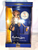 Vintage Sydney 2000 Olympic Pin Collector Barbie In Box - £23.53 GBP