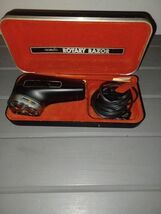 Vintage PHILIPS 495B NORELCO Electric ROTARY RAZOR SHAVER Triple Head wi... - €18,89 EUR