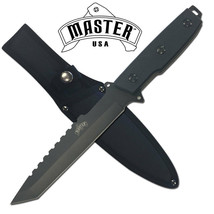 Master Usa MU-1140BK Fixed Blade Knife 12" Overall Item #: MU-1140BK - $9.89