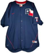 Nike Team Fit Dry Rangers Texas Flag Batting Practice Jersey Blalock #9 ... - $624.47 MXN