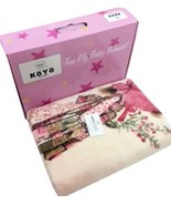 BONNET GIRLS BABY GIRLS JAPANESE KOYO BLANKET VERY SOFTY THICK AND WARM - £39.42 GBP