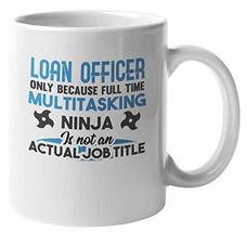 Make Your Mark Design Funny Loan Officer Coffee &amp; Tea Mug for Banker and Financi - £15.56 GBP
