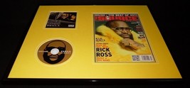 Rick Ross 16x20 Framed ORIGINAL 2011 The Source Magazine Cover &amp; CD Display - £63.10 GBP