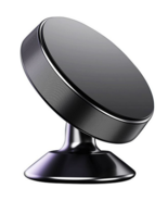 Multi functional car holder Instrument panel classic black round bracket - $262.89 MXN