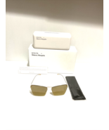 Mykita + maison margiela woman sunglasses gold mirror lenses new - £312.12 GBP