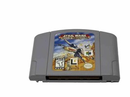 Star Wars Rogue Squadron Nintendo 64 N64 Video Game Cart Blockbuster Rental - £9.48 GBP
