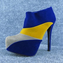 Qupid  Women Platform Boots Multicolor Synthetic Zip Size 9 Medium - £19.46 GBP