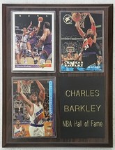 Charles Barkley Phoenix Suns 7&quot;x 9&quot; 3-Card Plaque - £15.65 GBP