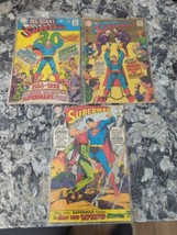 lot 3 issues DC Superman 205 206 207 - £23.71 GBP
