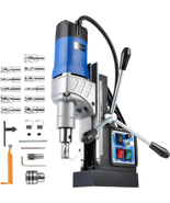 Mag Drill Press with 11 Pcs Bits, 1550W Portable Magnetic Drill Press wi... - €508,27 EUR