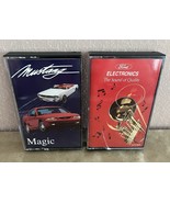 Vintage Ford Cassette Tapes - Mustang Magic &amp; Electronics The Sound Of Q... - $19.14 CAD