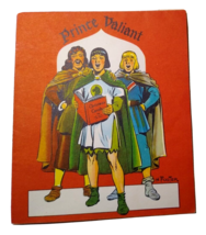 Prince Valiant Christmas Greeting Card Famous Comics 1951 King Features H Foster - £16.72 GBP