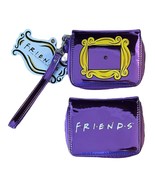 FRIENDS The TV Show 5&quot;x4&quot; Metallic Yellow Frame Wristlet Wallet - Purple - $9.89