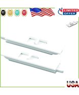 Effortless Installation Tilt Latch Pair - Spring-Loaded, Modern White De... - $297.56 MXN