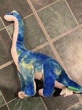 Pre Owned Wild Republic Small 10&quot; Brontosaurus Plush No Tag *Nice* v1 - $14.99