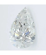 Lab Grown Pear Cut 2.03 Cts IGI Certified CVD Diamond D Color VS2 Clarit... - $630.88 CAD
