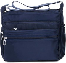 Crossbody Bag for Women Waterproof Shoulder Bag Messenger Bag Casual Nylon Purse - £54.03 GBP