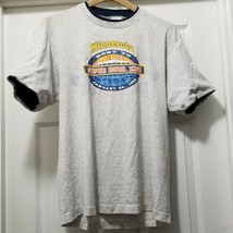 Vintage Trench Minnesota To Host Super Bowl XXVI 1992 Gray T-Shirt USA M... - $36.95