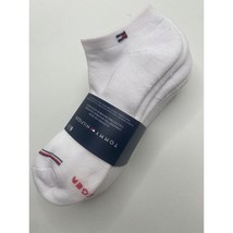 Tommy Hilfiger Women&#39;s No Show White Socks 6 Pairs TVW211NS05001 - £23.53 GBP