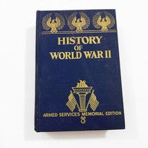 History of World War II Armed Services Memorial Edition Vintage WW2 book... - $28.18