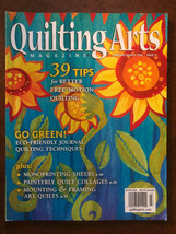 QUILTING ARTS Magazine Issue 31 February/March 2008 Collages Free Motion - $2.96