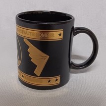 B2 Bomber Coffee Mug Whitman AFB Missouri Black Gold - £13.25 GBP