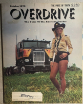 OVERDRIVE vintage Trucking Magazine October 1979 - £27.68 GBP