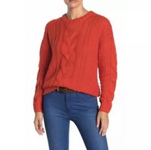 One A Riot Orange Sweater Petite XS NWT New - $21.77