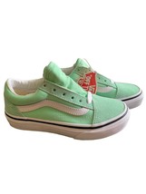 Vans Off The Wall Old Skool Skate Sneakers Shoes Kids MINT GREEN sz 12 NEW - $37.13