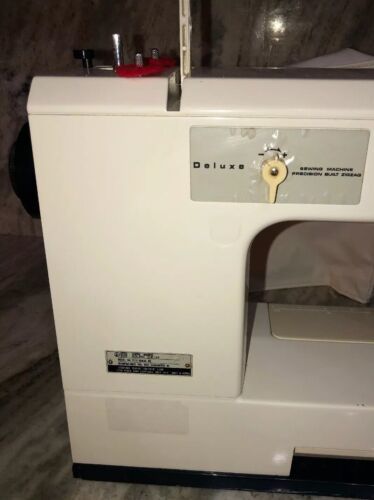 White 1510 Deluxe Sewing Machine Precision Built Zigzag TESTED RARE SHIPS N 24HR - $453.87
