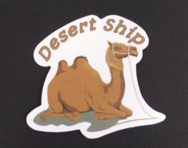 Desert Ship Camel Desert Sticker 2&quot; x 2.25&quot; (AH) - $1.64
