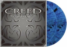 Creed Greatest Hits Vinyl New!! Limited Blue Lp!! My Sacrifice, One Last Breath - £81.79 GBP