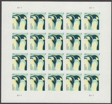Emperor Penguins Sheet of Twenty 22 Cent Postage Stamps Scott 4989 - £11.25 GBP