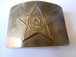 Collectible Brass BELT BUCKLE.....U.S.S.R.-FREE POSTAGE USA - £12.13 GBP
